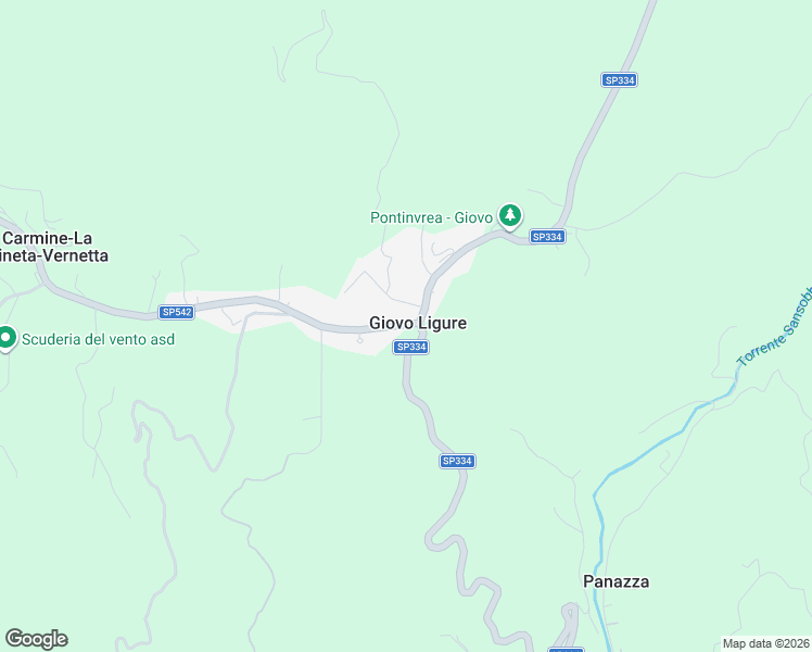 map of restaurants, bars, coffee shops, grocery stores, and more near 128 Via Giovo in Giovo Ligure