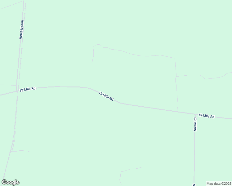 map of restaurants, bars, coffee shops, grocery stores, and more near 15490 13 Mile Road in Bear Lake
