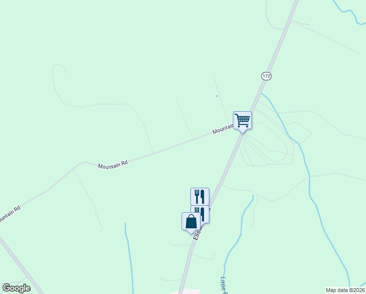 map of restaurants, bars, coffee shops, grocery stores, and more near 80 Mountain Road in Blue Hill