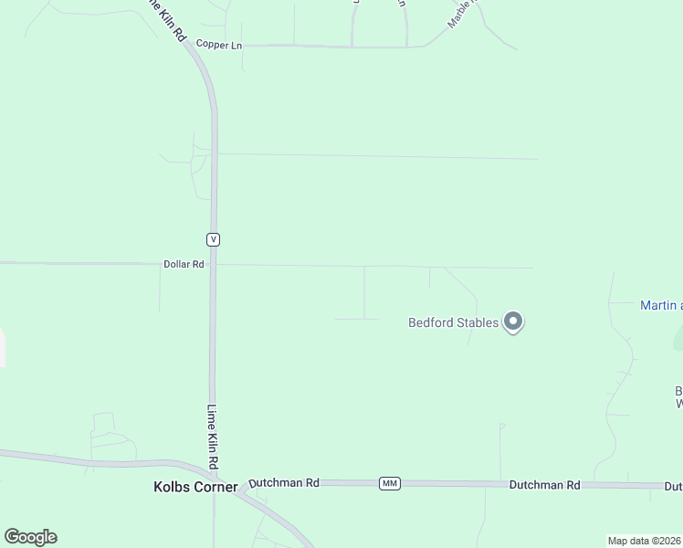 map of restaurants, bars, coffee shops, grocery stores, and more near 2538 Dollar Road in Green Bay