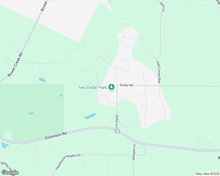 map of restaurants, bars, coffee shops, grocery stores, and more near 2006 Dollar Road in De Pere