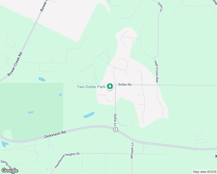 map of restaurants, bars, coffee shops, grocery stores, and more near 2006 Dollar Road in De Pere