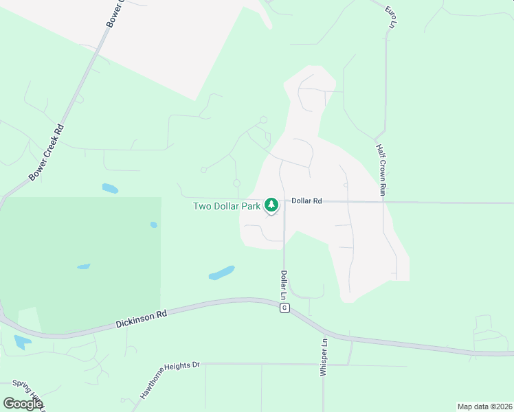 map of restaurants, bars, coffee shops, grocery stores, and more near 2006 Dollar Road in De Pere