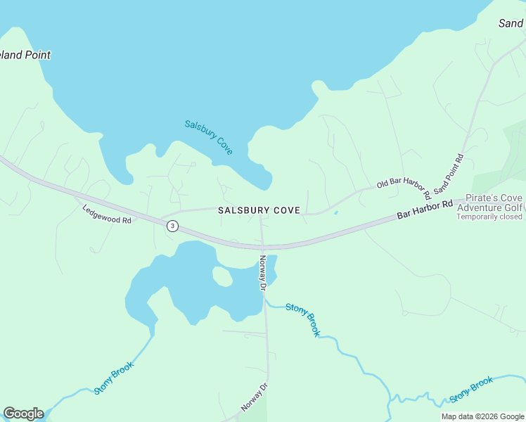map of restaurants, bars, coffee shops, grocery stores, and more near in Bar Harbor