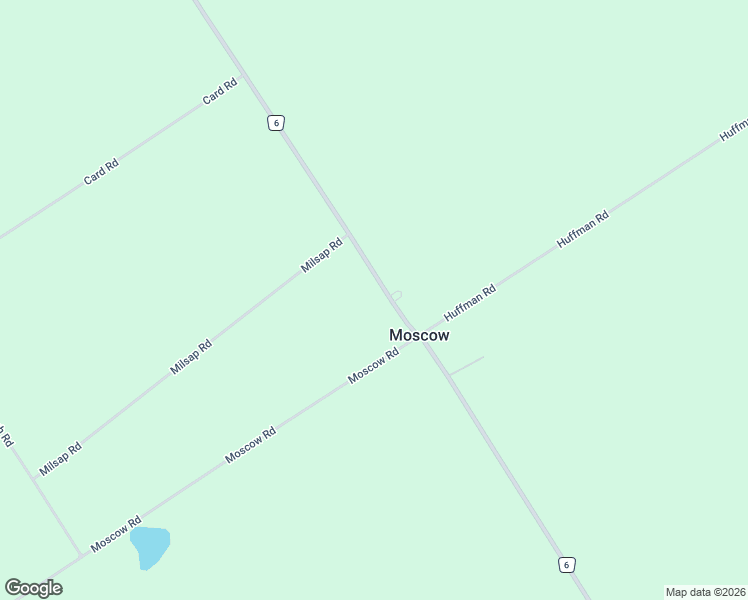 map of restaurants, bars, coffee shops, grocery stores, and more near 4302 County Road 6 in Yarker