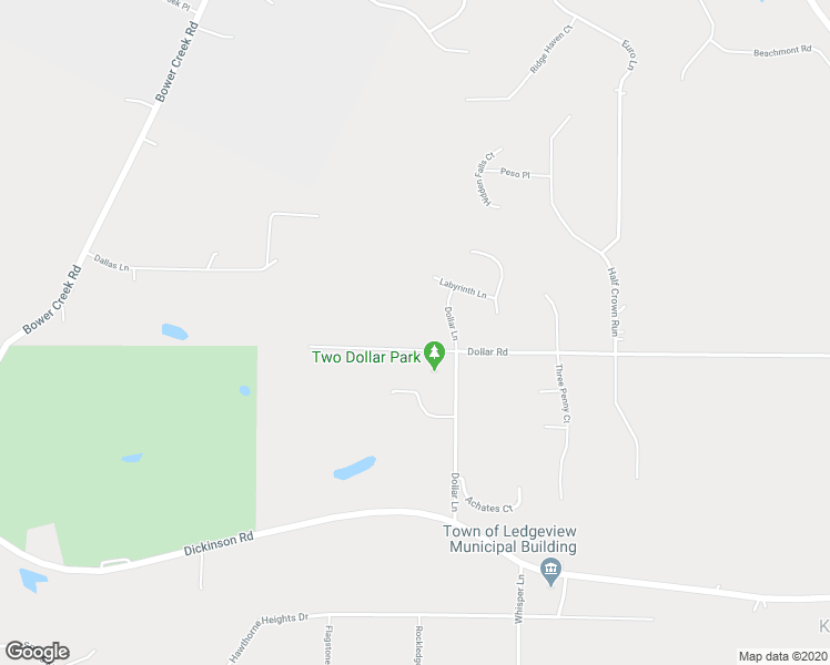 map of restaurants, bars, coffee shops, grocery stores, and more near 2005 Dollar Road in De Pere