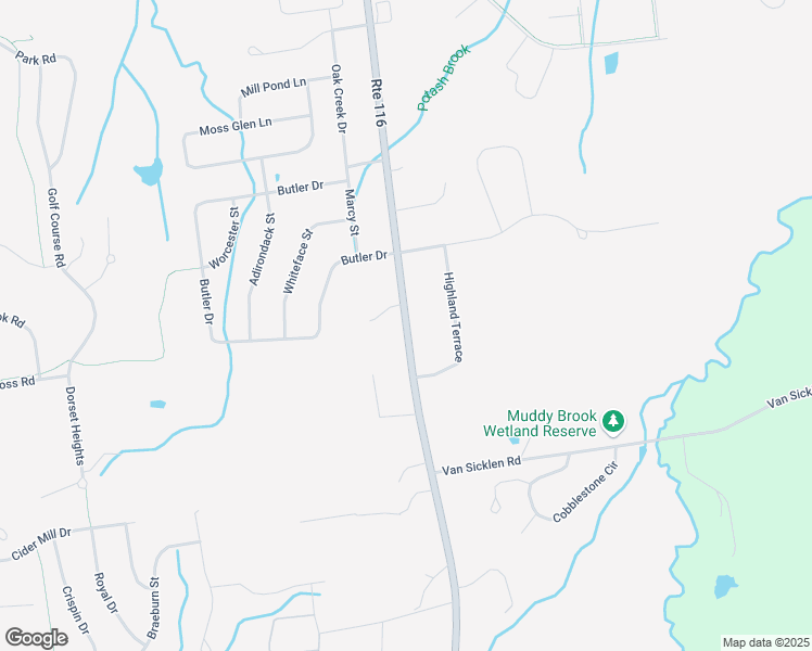 map of restaurants, bars, coffee shops, grocery stores, and more near 1375 Hinesburg Road in South Burlington