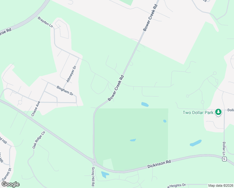 map of restaurants, bars, coffee shops, grocery stores, and more near 3811 Bower Creek Road in De Pere