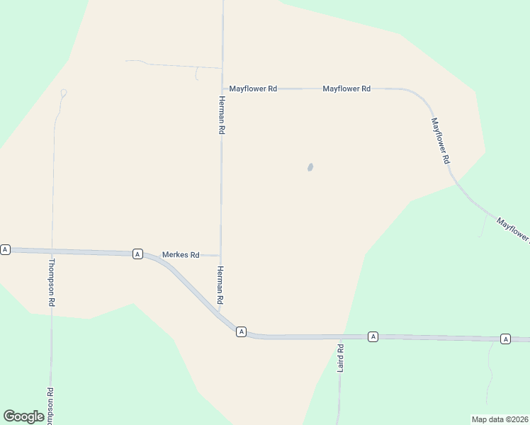 map of restaurants, bars, coffee shops, grocery stores, and more near N5358 Herman Road in Shiocton