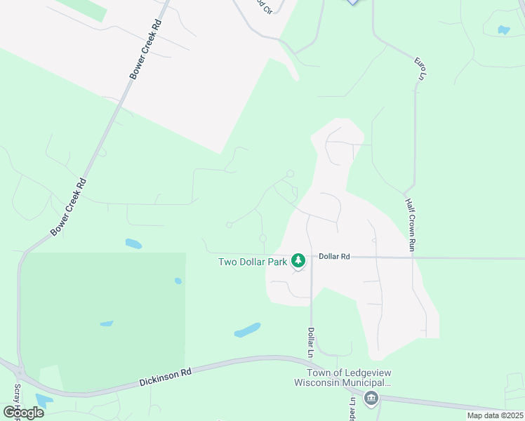 map of restaurants, bars, coffee shops, grocery stores, and more near 2005 Dollar Road in De Pere