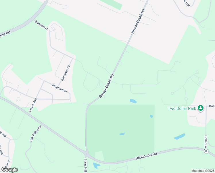 map of restaurants, bars, coffee shops, grocery stores, and more near 3811 Bower Creek Road in De Pere