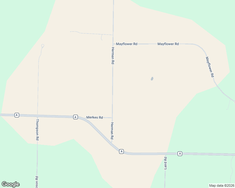 map of restaurants, bars, coffee shops, grocery stores, and more near N5358 Herman Road in Shiocton