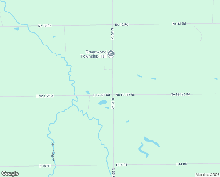 map of restaurants, bars, coffee shops, grocery stores, and more near 6501-6639 North 35 Road in Manton