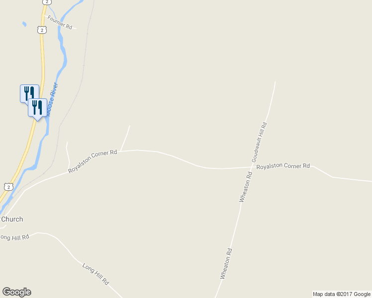 map of restaurants, bars, coffee shops, grocery stores, and more near 1005 Royalston Corner Road in Concord