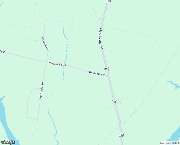 map of restaurants, bars, coffee shops, grocery stores, and more near 1095 Wings Mills Road in Belgrade