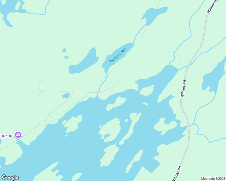 map of restaurants, bars, coffee shops, grocery stores, and more near 1927 Hogan Road in Perth Road