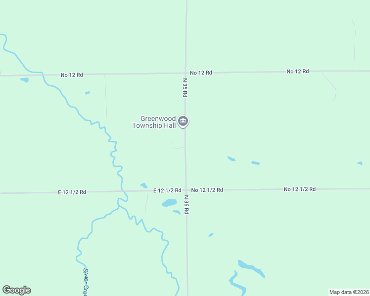map of restaurants, bars, coffee shops, grocery stores, and more near 6639 North 35 Road in Manton