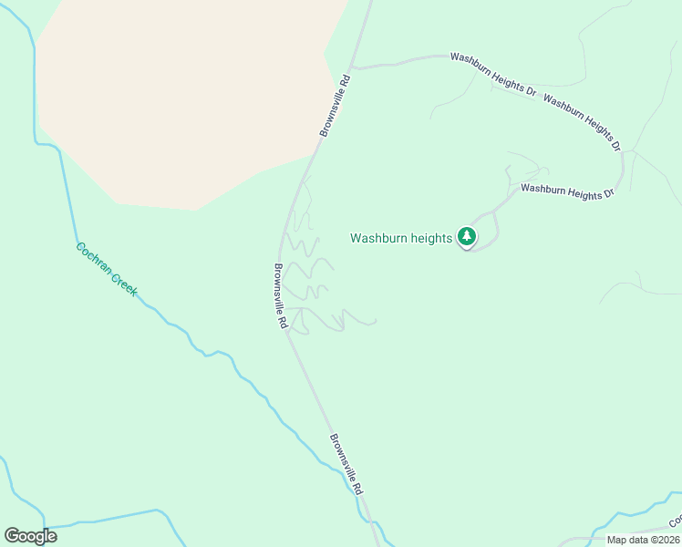 map of restaurants, bars, coffee shops, grocery stores, and more near 29011 Brownsville Road in Brownsville