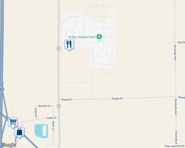 map of restaurants, bars, coffee shops, grocery stores, and more near 5724 Pleasant Drive in Plover
