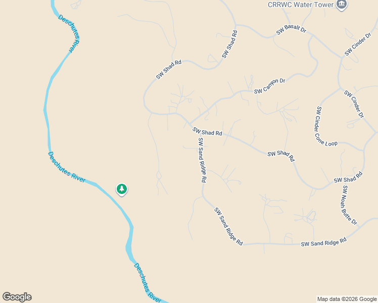 map of restaurants, bars, coffee shops, grocery stores, and more near 9099 Southwest Sand Ridge Road in Terrebonne