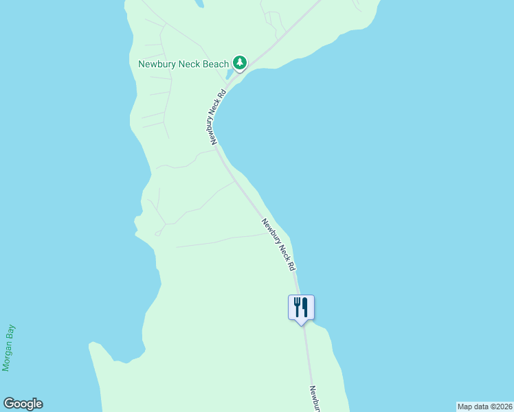 map of restaurants, bars, coffee shops, grocery stores, and more near 1106 Newbury Neck Road in Surry