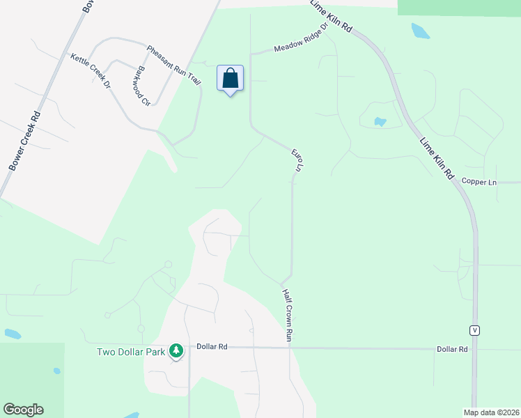 map of restaurants, bars, coffee shops, grocery stores, and more near 3649 Half Crown Run in De Pere