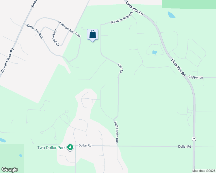 map of restaurants, bars, coffee shops, grocery stores, and more near 3649 Half Crown Run in De Pere