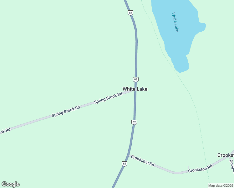 map of restaurants, bars, coffee shops, grocery stores, and more near 42 Spring Brook Road in Madoc