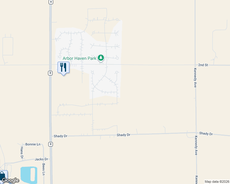 map of restaurants, bars, coffee shops, grocery stores, and more near Moreland Road in Plover