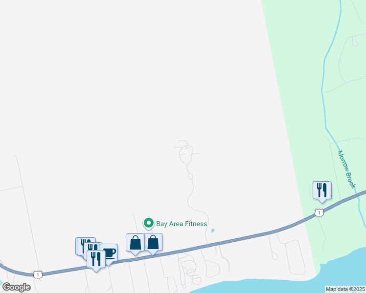 map of restaurants, bars, coffee shops, grocery stores, and more near 51 Ryan Road in Belfast