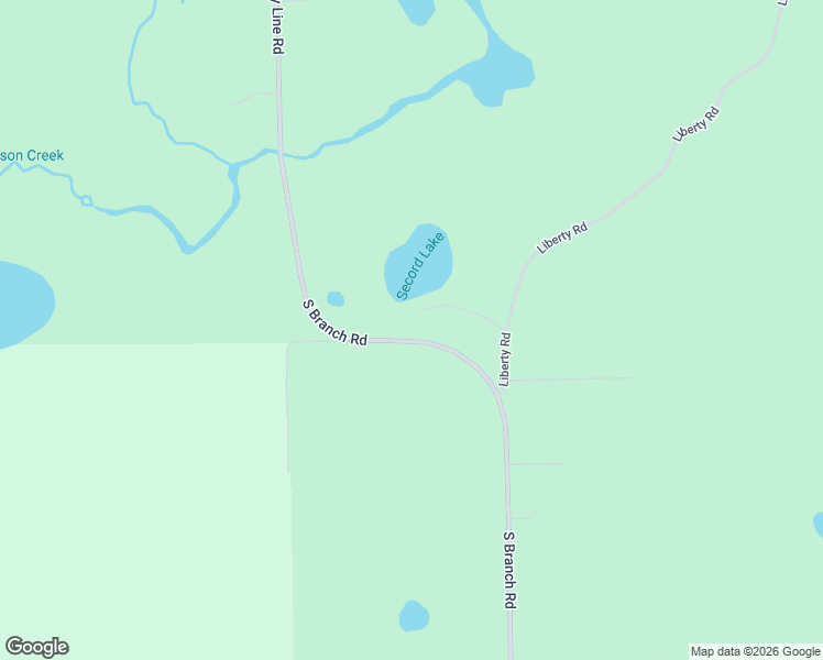 map of restaurants, bars, coffee shops, grocery stores, and more near 5480 South Branch Road in Long Lake