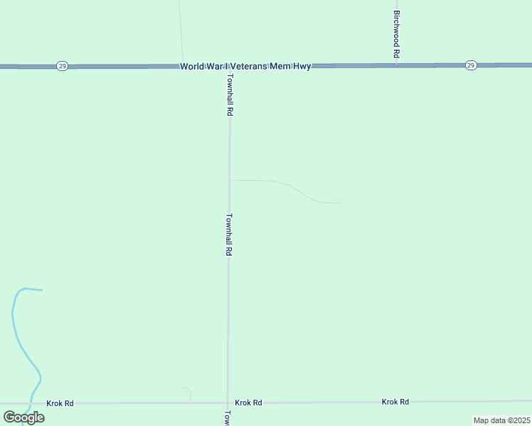 map of restaurants, bars, coffee shops, grocery stores, and more near Townhall Road in Kewaunee