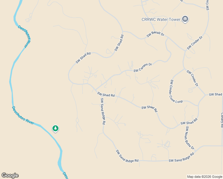 map of restaurants, bars, coffee shops, grocery stores, and more near 13975 Southwest Canyon Drive in Terrebonne