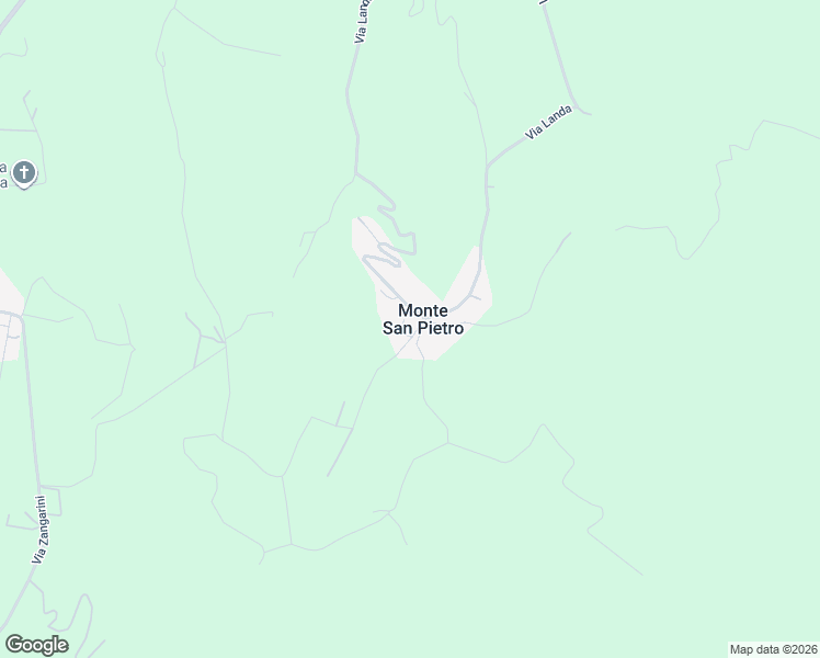 map of restaurants, bars, coffee shops, grocery stores, and more near 3 Via Castello in Monte San Pietro