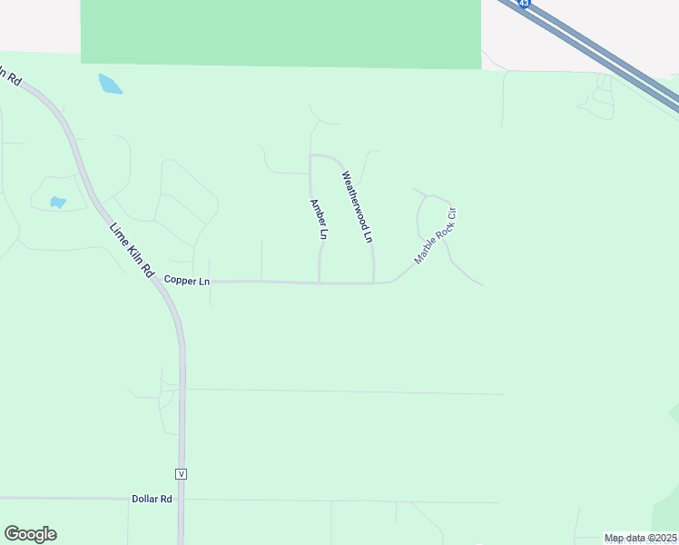 map of restaurants, bars, coffee shops, grocery stores, and more near 2489 Copper Lane in Green Bay