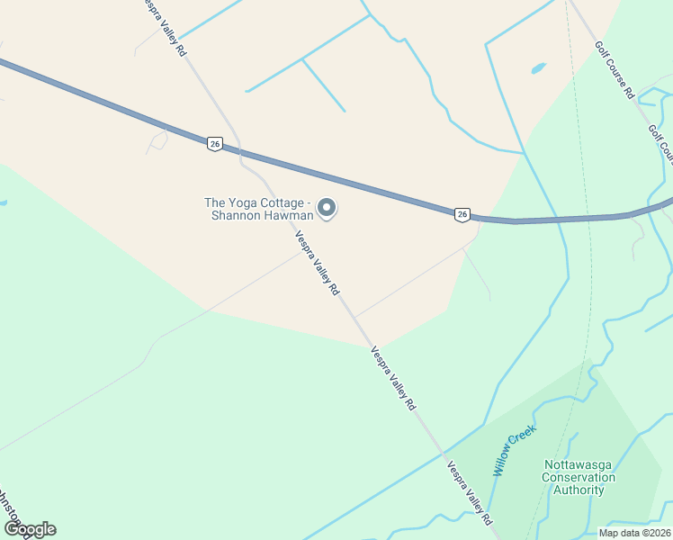 map of restaurants, bars, coffee shops, grocery stores, and more near 1972 Vespra Valley Road in Minesing
