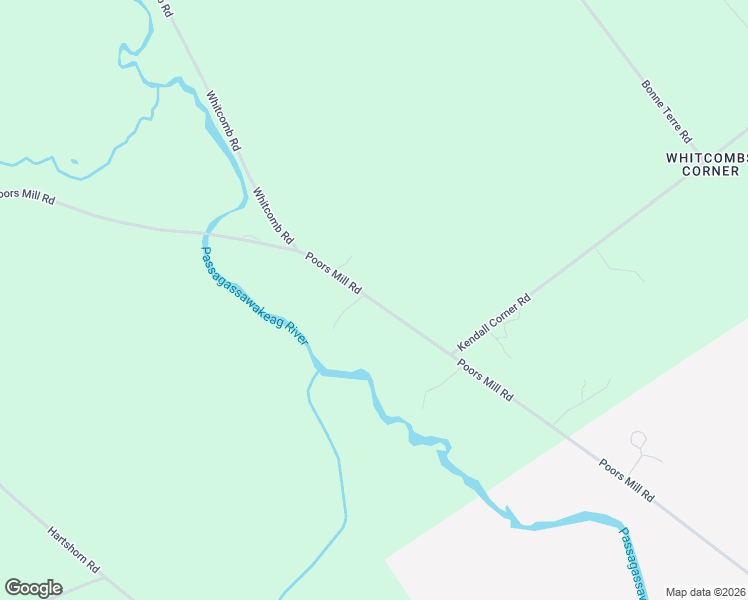 map of restaurants, bars, coffee shops, grocery stores, and more near 1021 Poors Mill Road in Waldo