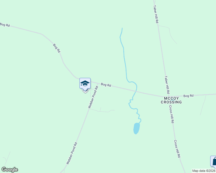 map of restaurants, bars, coffee shops, grocery stores, and more near 391 Bog Road in Vassalboro