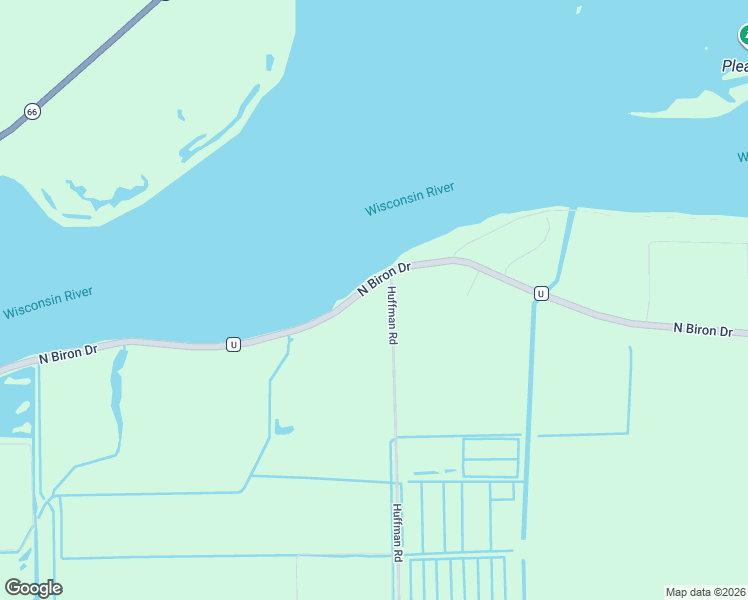 map of restaurants, bars, coffee shops, grocery stores, and more near 2330 North Biron Drive in Wisconsin Rapids
