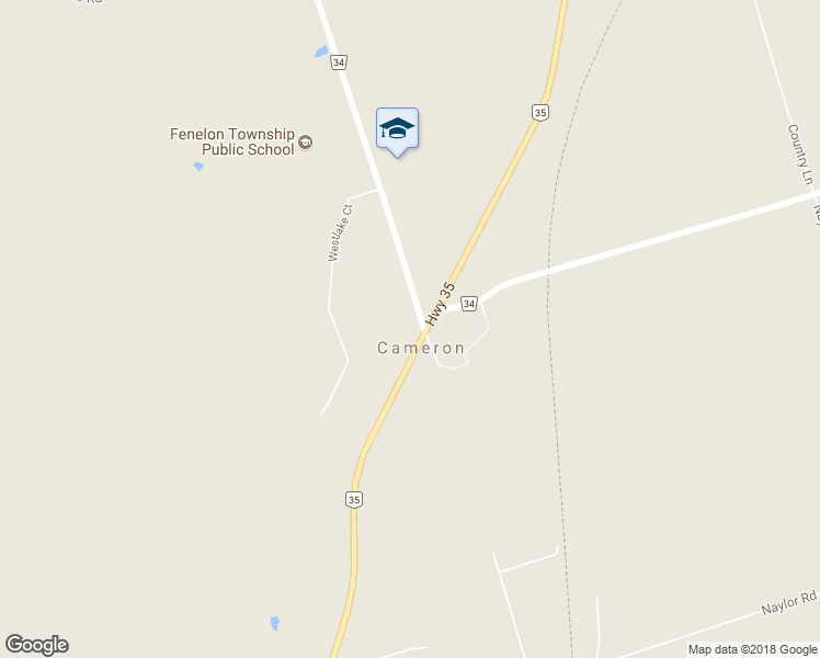 map of restaurants, bars, coffee shops, grocery stores, and more near 85 Cameron Road in Cameron