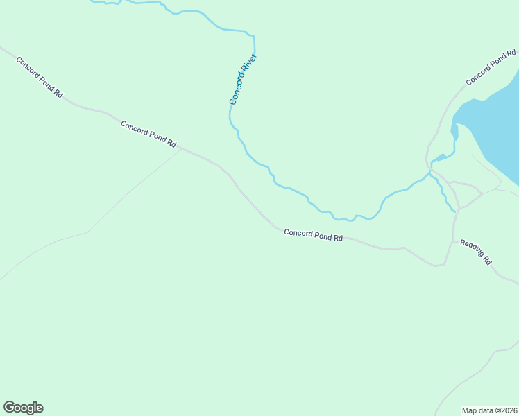 map of restaurants, bars, coffee shops, grocery stores, and more near Concord Pond Road in Woodstock