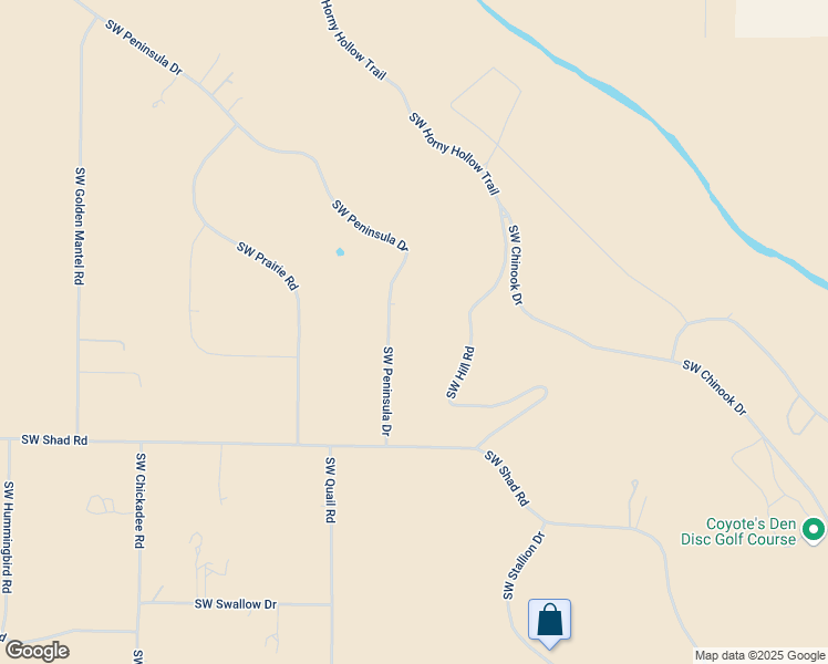 map of restaurants, bars, coffee shops, grocery stores, and more near 15043 Southwest Peninsula Drive in Terrebonne