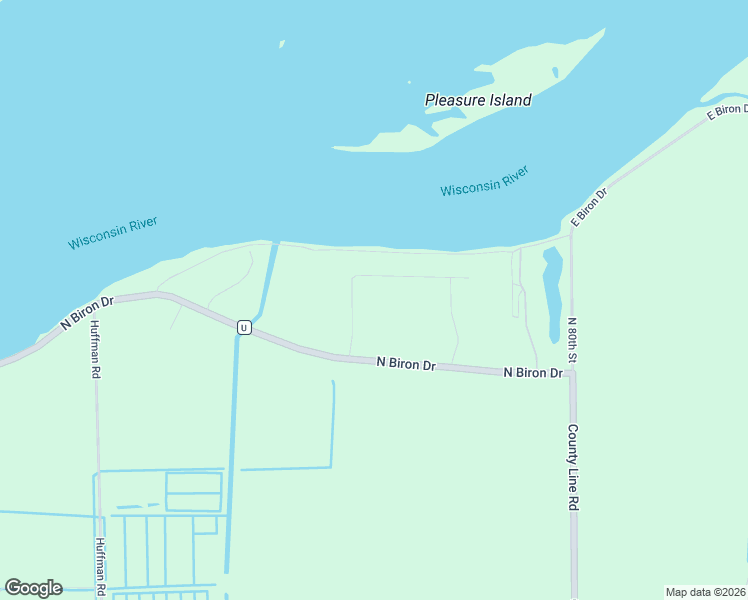 map of restaurants, bars, coffee shops, grocery stores, and more near 2964 Waterview Dr in WISC RAPIDS