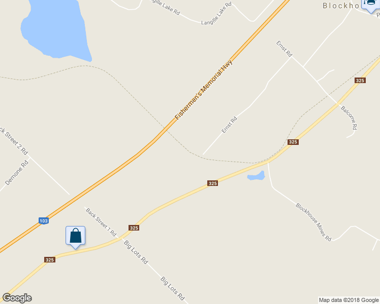 map of restaurants, bars, coffee shops, grocery stores, and more near Adventure Trail in Blockhouse