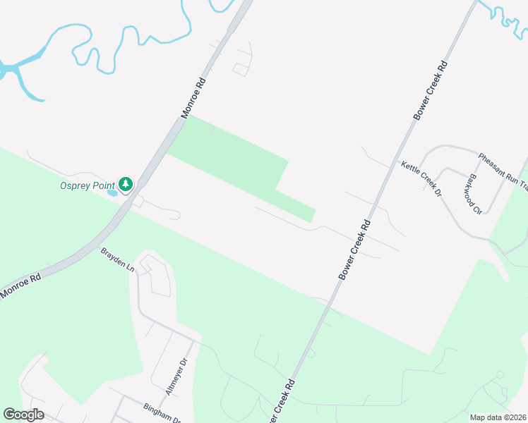 map of restaurants, bars, coffee shops, grocery stores, and more near 3200 Monroe Road in De Pere