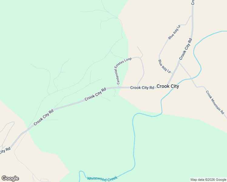 map of restaurants, bars, coffee shops, grocery stores, and more near Crook City Road in Whitewood