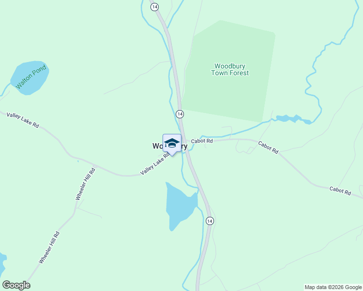 map of restaurants, bars, coffee shops, grocery stores, and more near 21 Valley Lake Road in Woodbury