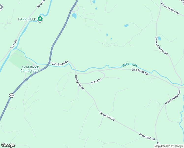 map of restaurants, bars, coffee shops, grocery stores, and more near 408 Gold Brook Road in Stowe