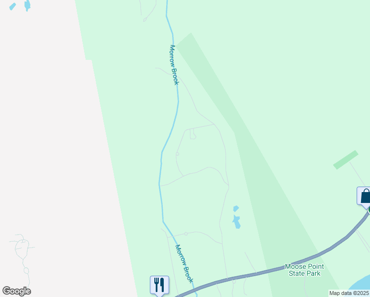 map of restaurants, bars, coffee shops, grocery stores, and more near 5 Serenity Lane in Searsport