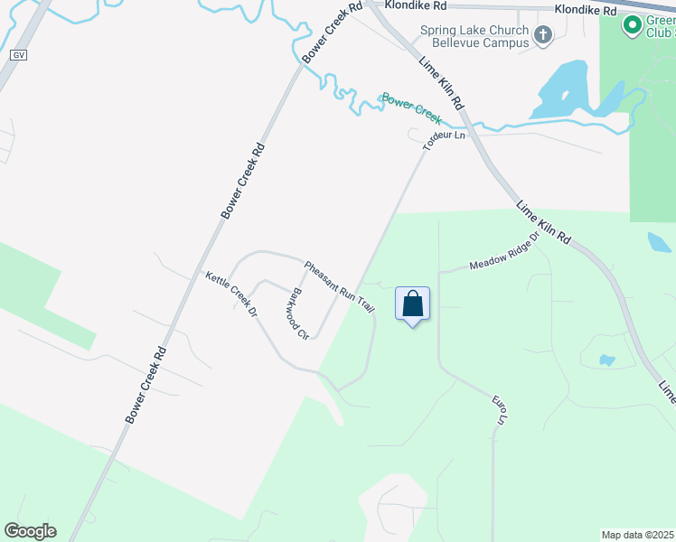 map of restaurants, bars, coffee shops, grocery stores, and more near 1967 Pheasant Run Trail in De Pere